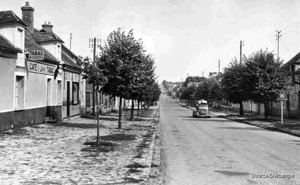 78 Gazeran Le Buissonnet Route Nationale 1955.jpg